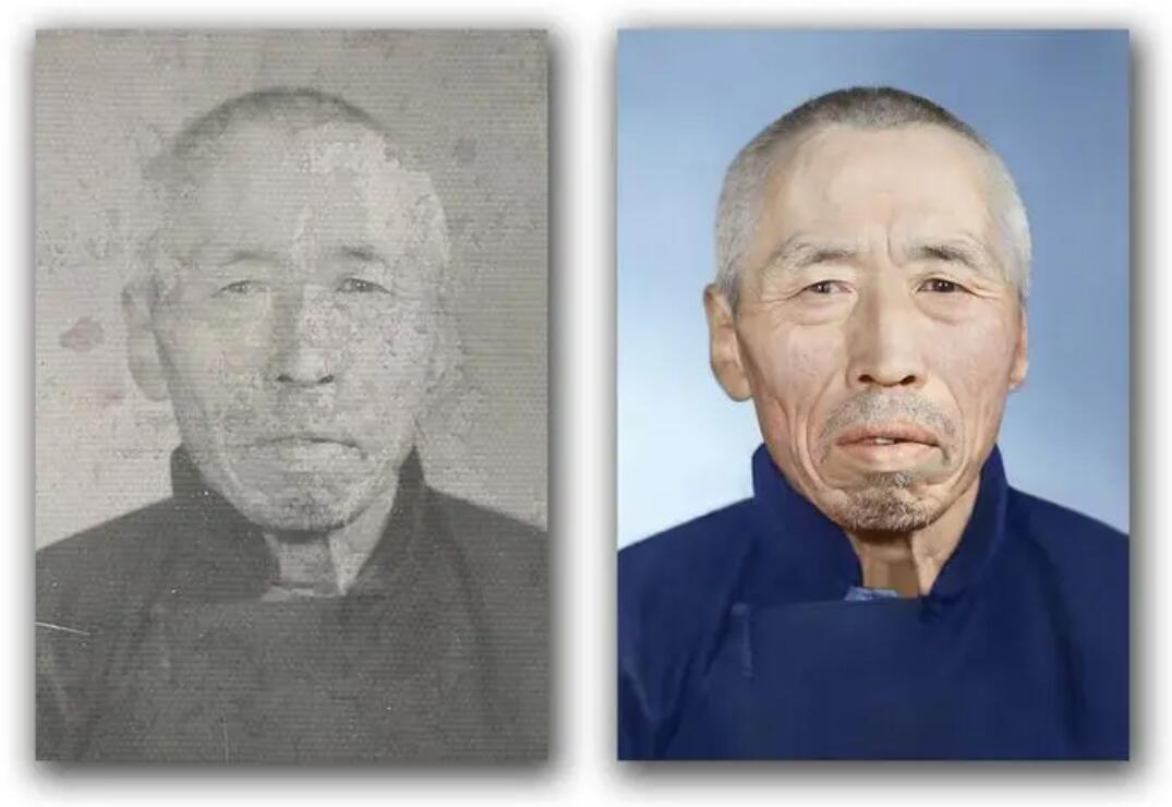 堆龙德庆破损照片修复-56